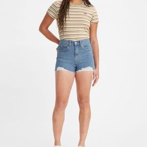 Levi’s High Waisted Women’s Shorts: Tribeca Hustle